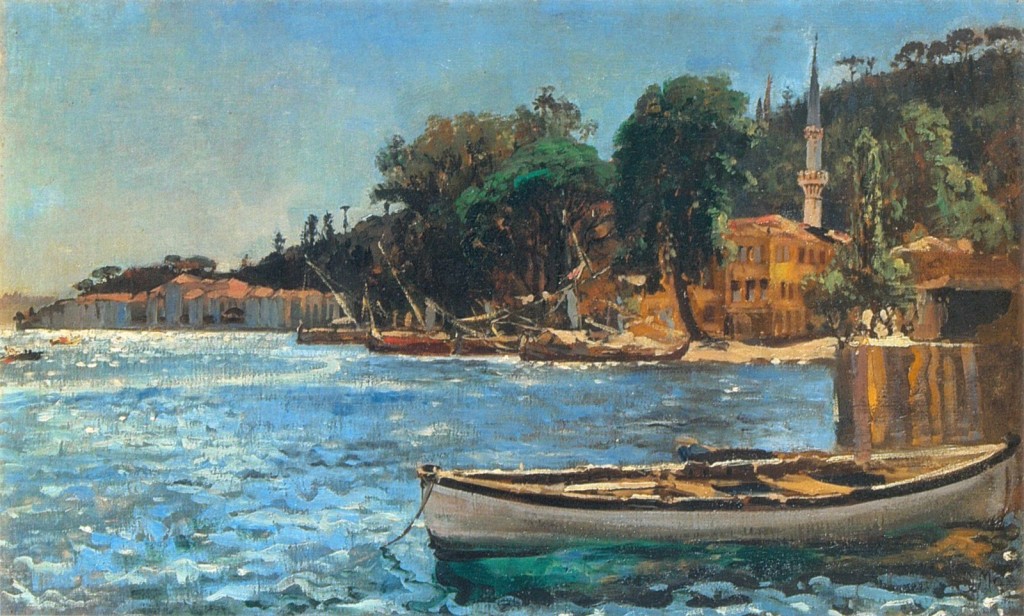 View of Bebek near Constantinople- 1872