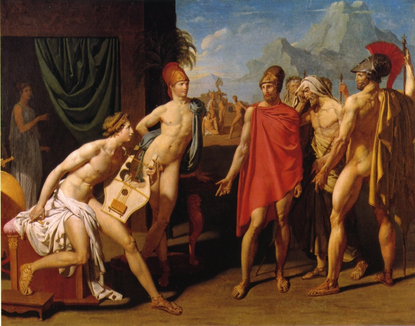 Ambassadors sent by Agamemnon to urge Achilles to fight-1801