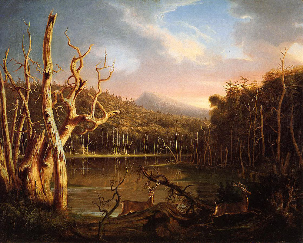 Lake With Dead Trees- Catskill- 1825
