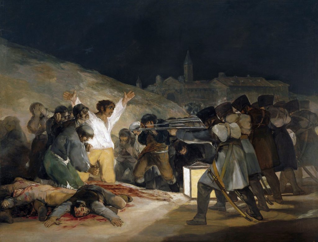Execution Of The Defenders Of Madrid 3Rd May 1808 (1814)