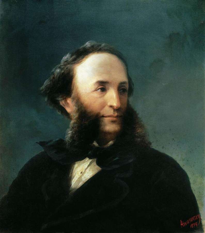 Ivan Aivazovsky - Self-portrait 1874