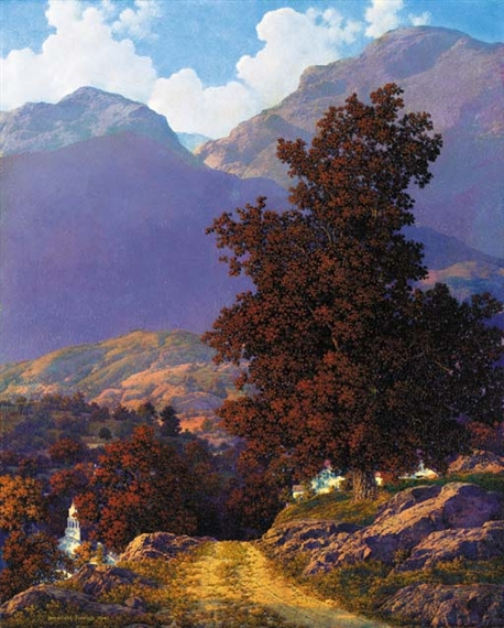 Maxfield Parrish - Road to the Valley - unknown