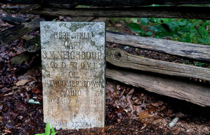 Cheatham Hill gravestone