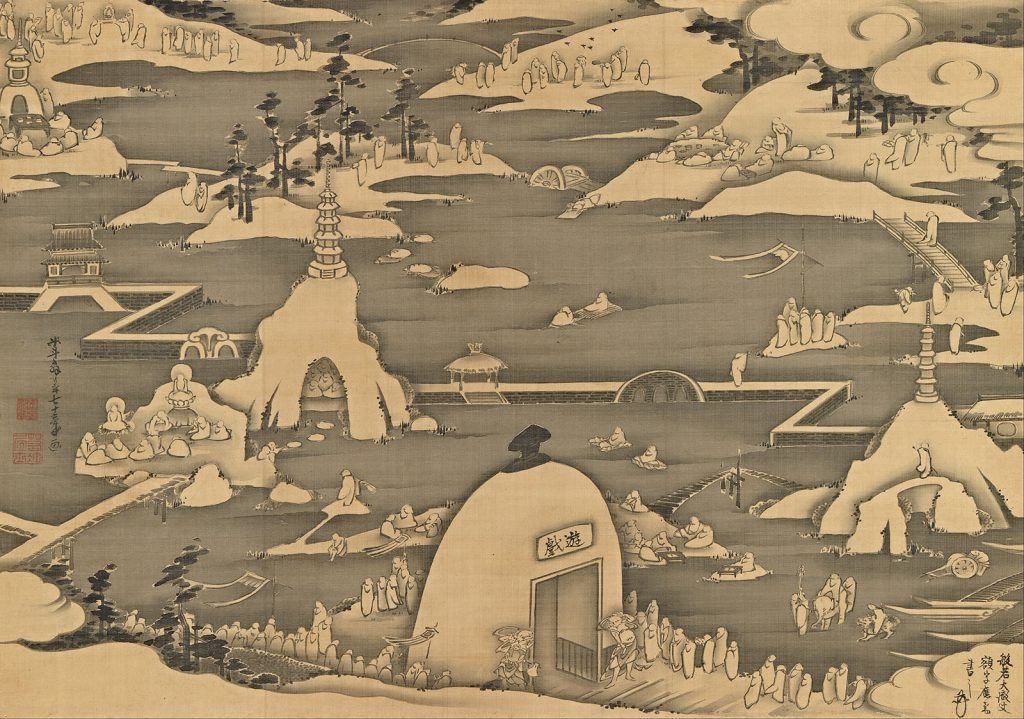 Itō Jakuchū - Five hundred arhats