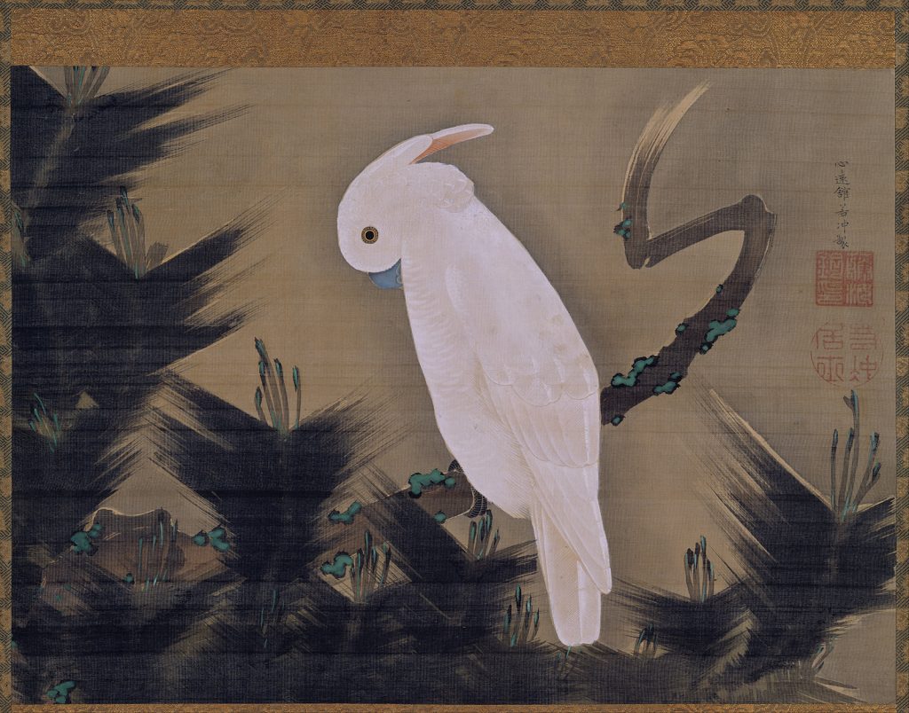 Itō Jakuchū - White Cockatoo on a Pine Branch