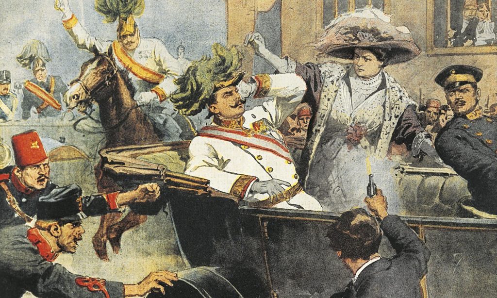 Murder of Archduke Franz Ferdinand - 1914