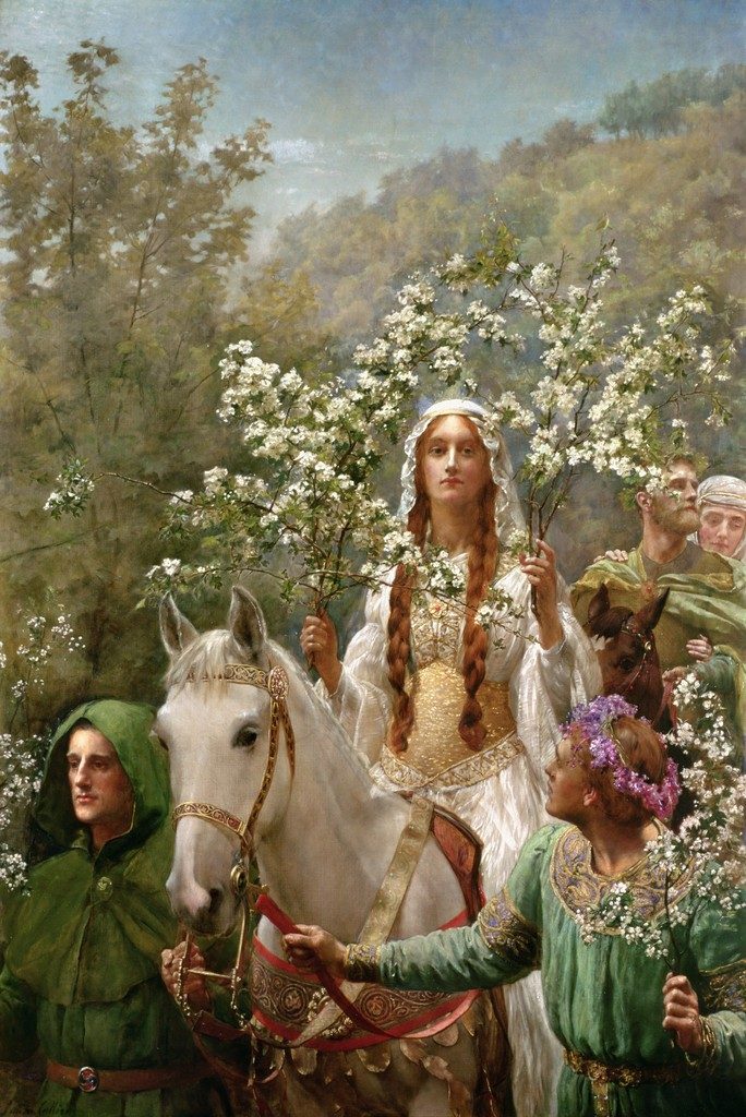 John Collier - Queen Guinevre's Maying -1900