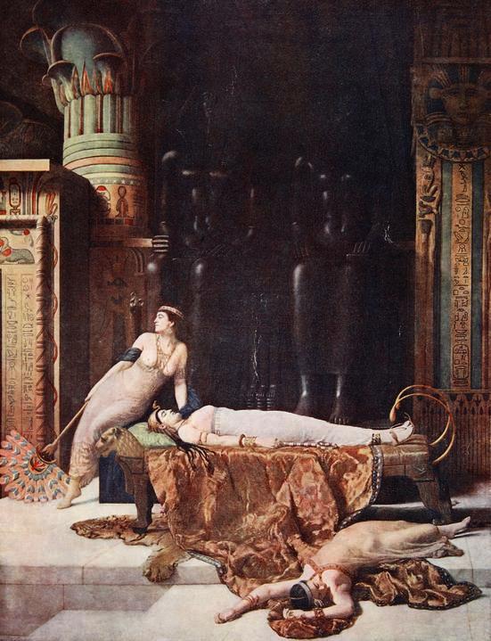 John Collier - The Death of Cleopatra -1910
