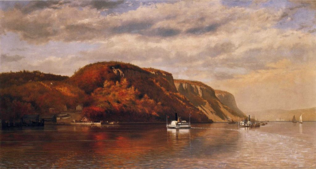 John George Brown - On the Hudson