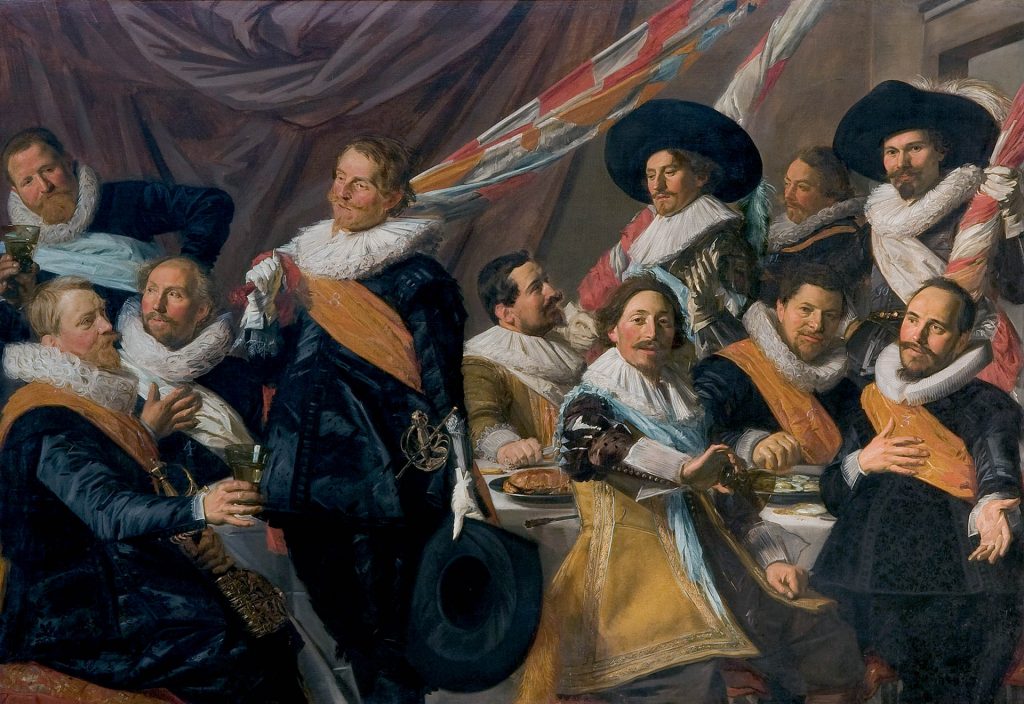 Frans Hals - The Banquet of the Officers of the St George Militia Company 1627