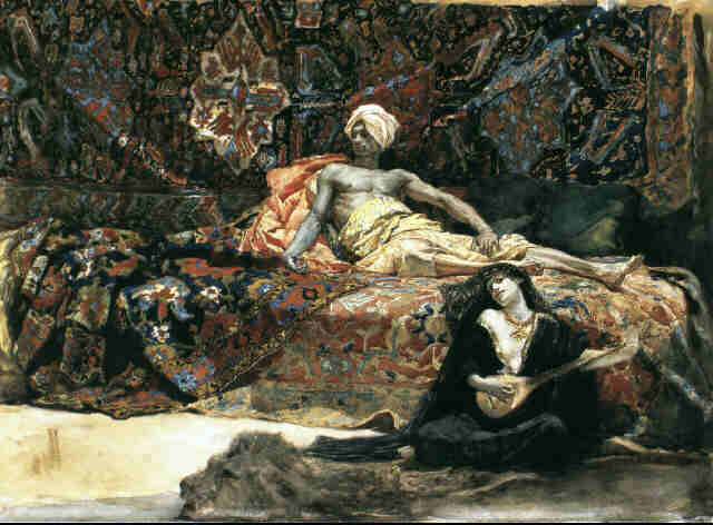 Henri Regnault - Hassan and Namouna 1870