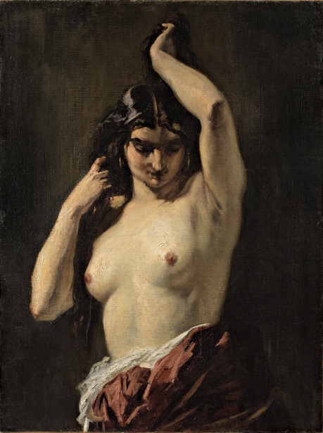 Henri Regnault - La Gitane aux seins nus -1869