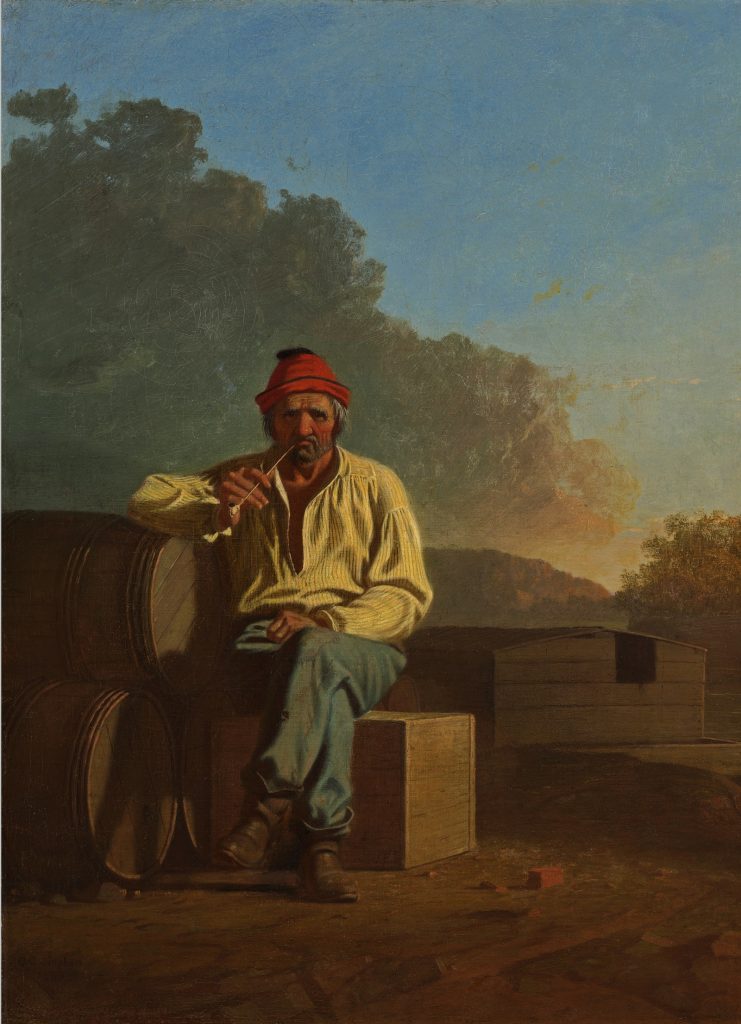 George Caleb Bingham - Mississippi Boatman - 1850