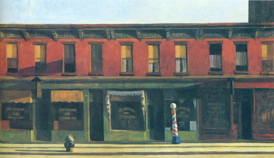 Edward Hopper - Early Sunday Morning - 1930