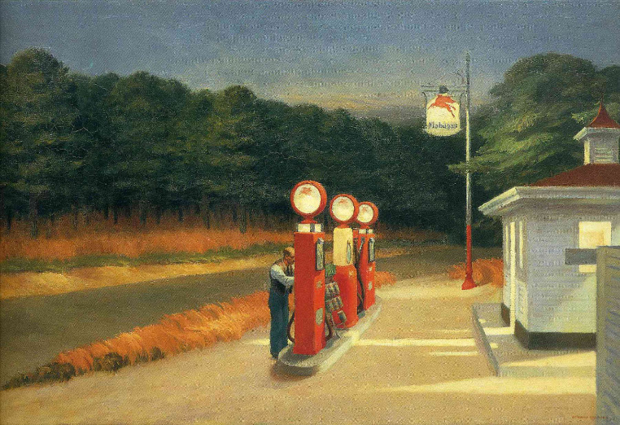 Edward Hopper - Gas - 1940