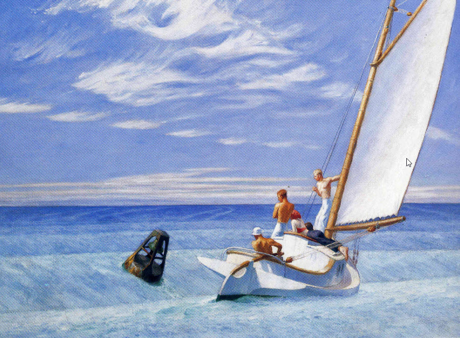 Edward Hopper - Ground Swell - 1939