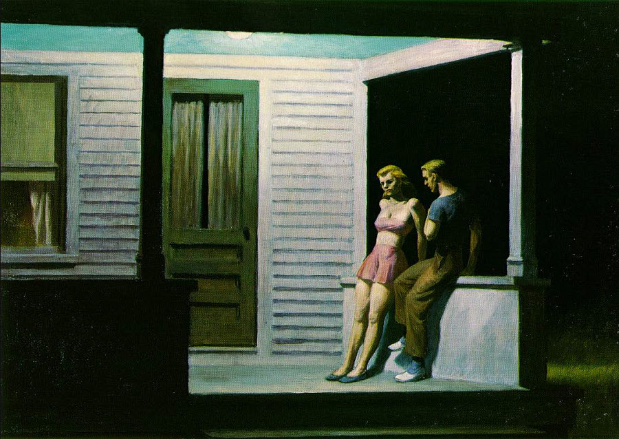 Edward Hopper - Summer Evening - 1947