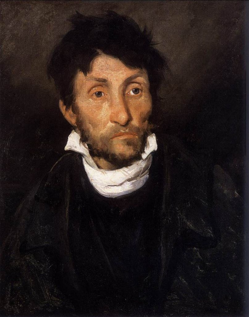 Theodore Gericault - Portrait of a Kleptomaniac - 1822