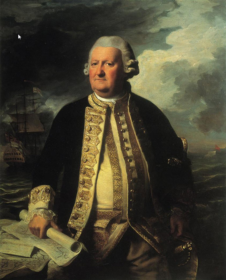 John Singleton Copley - Clark Gayton Admiral of the White - 1779