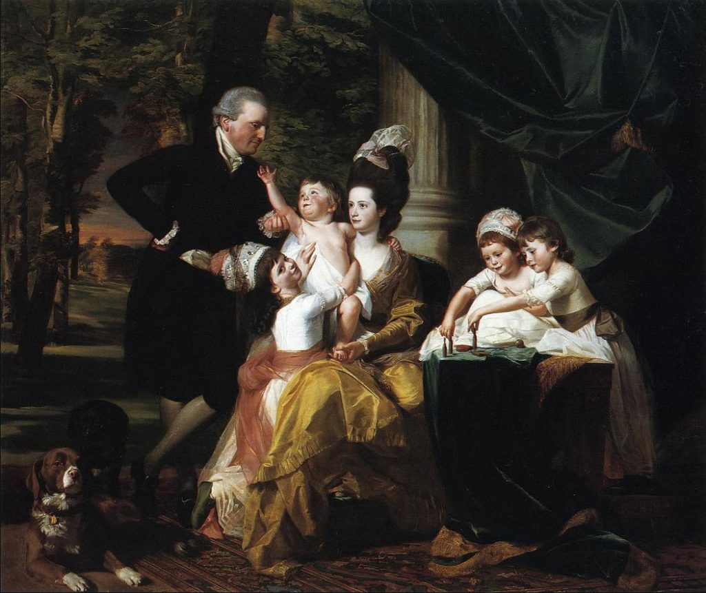 John Singleton Copley - John William Pepperrell and Family - 1778