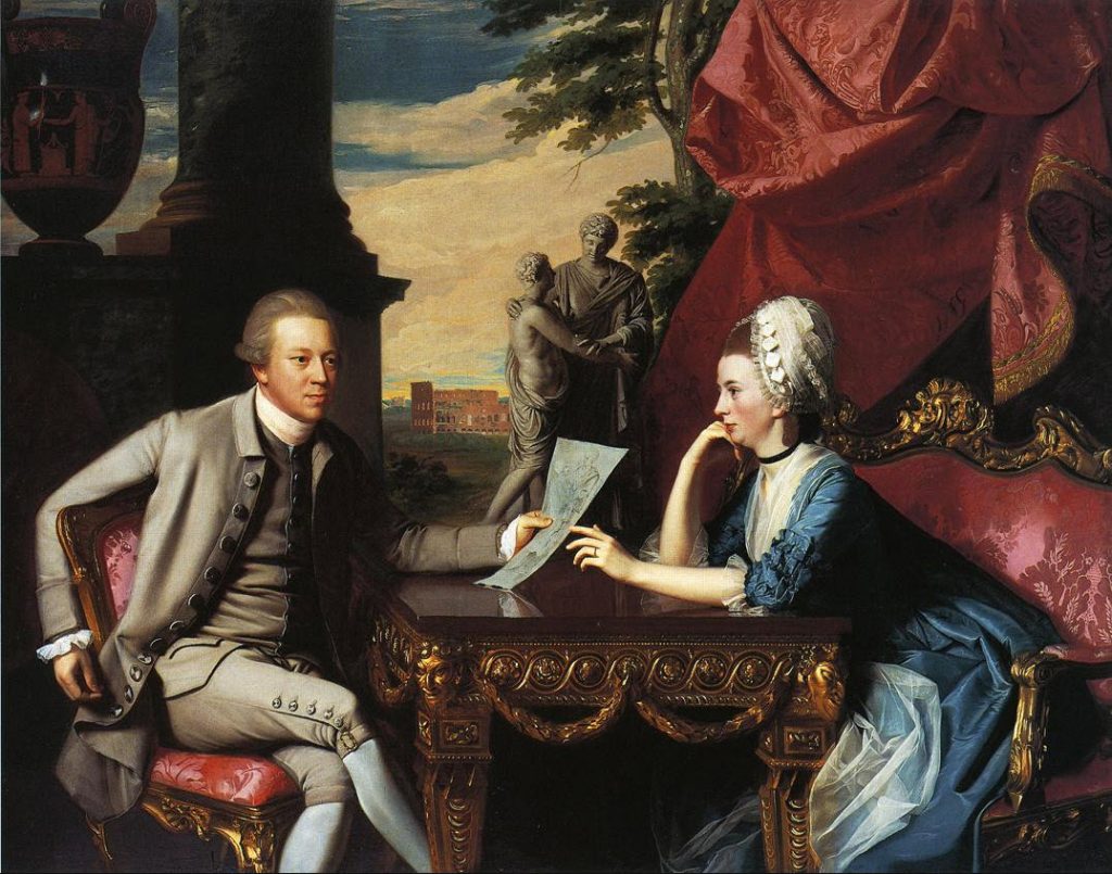 John Singleton Copley - Mr. and Mrs. Ralph Izard - 1775