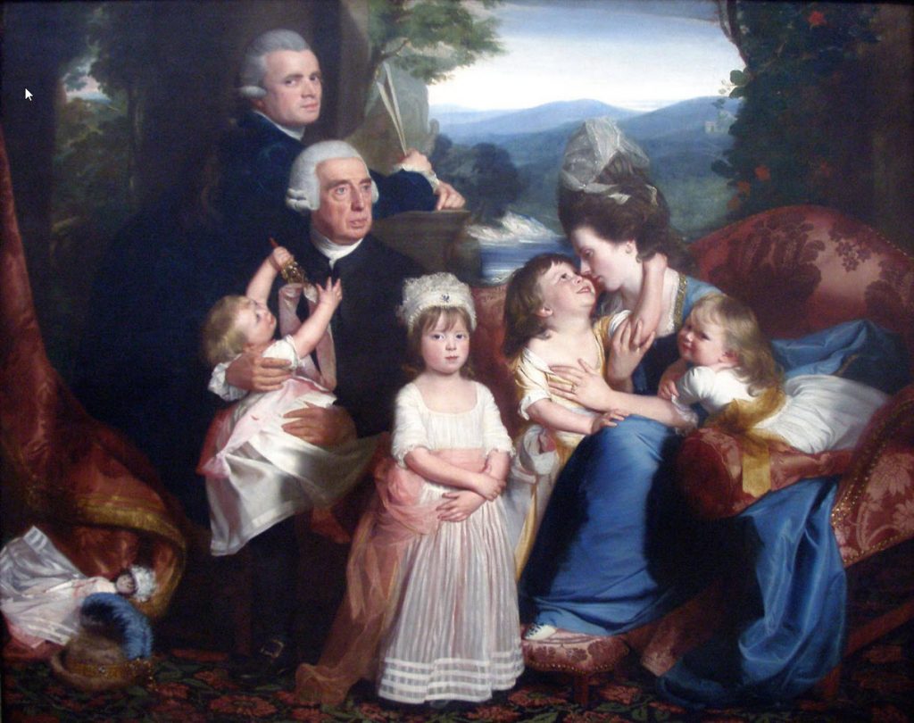 John Singleton Copley - Portrait of Familie Copley - 1776