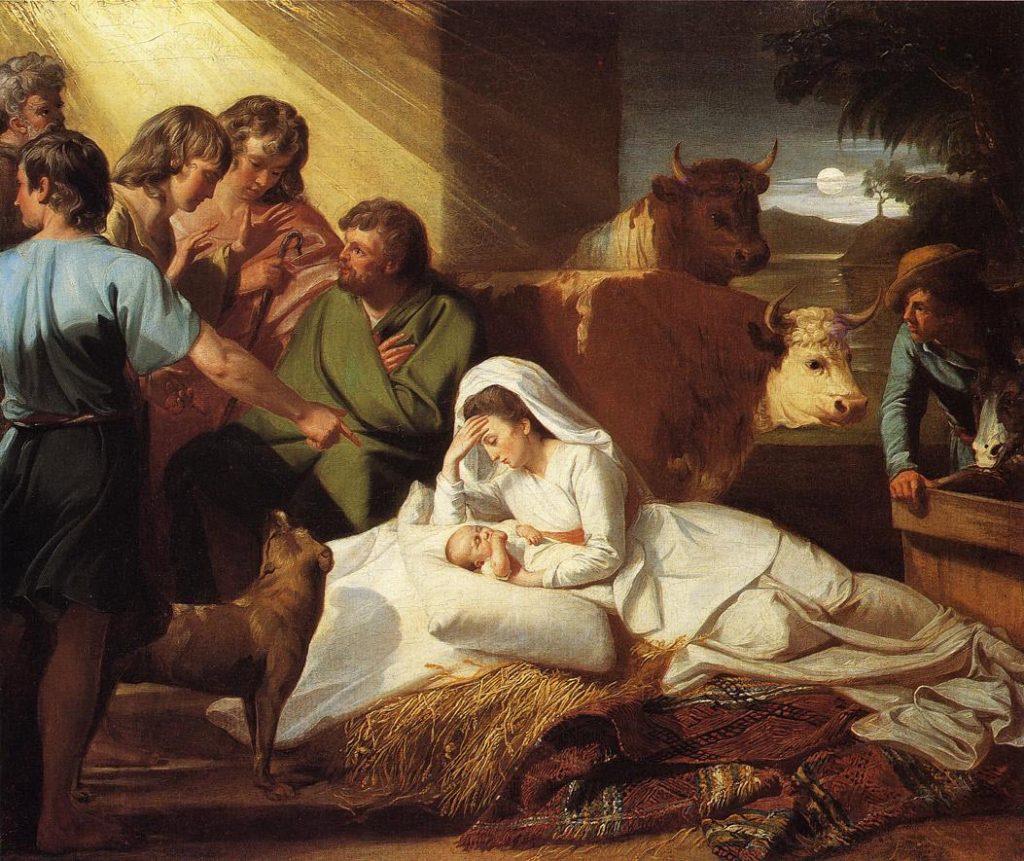 John Singleton Copley - The Nativity - 1776-77