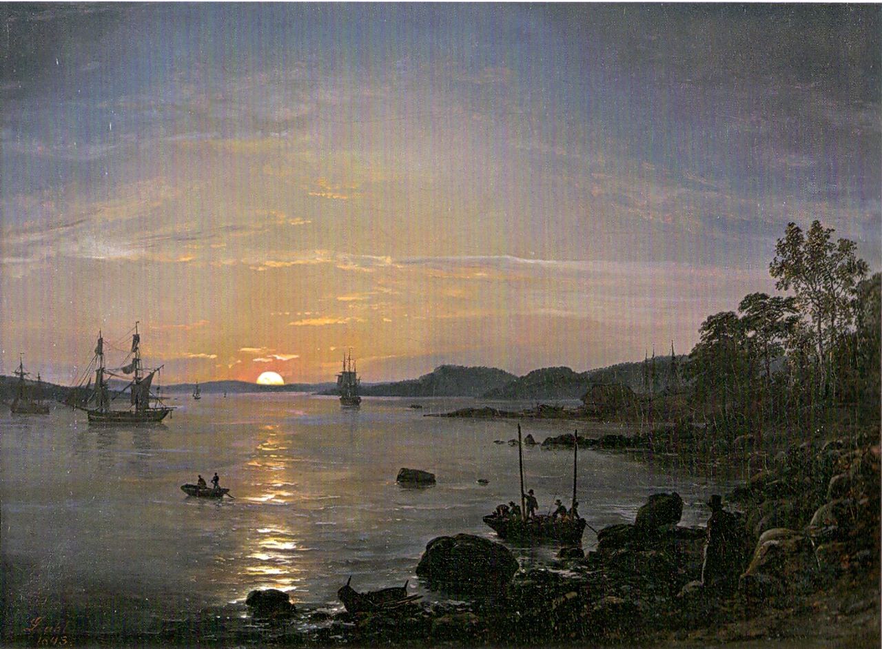 Johan Christian Dahl - Holmestrand - 1843