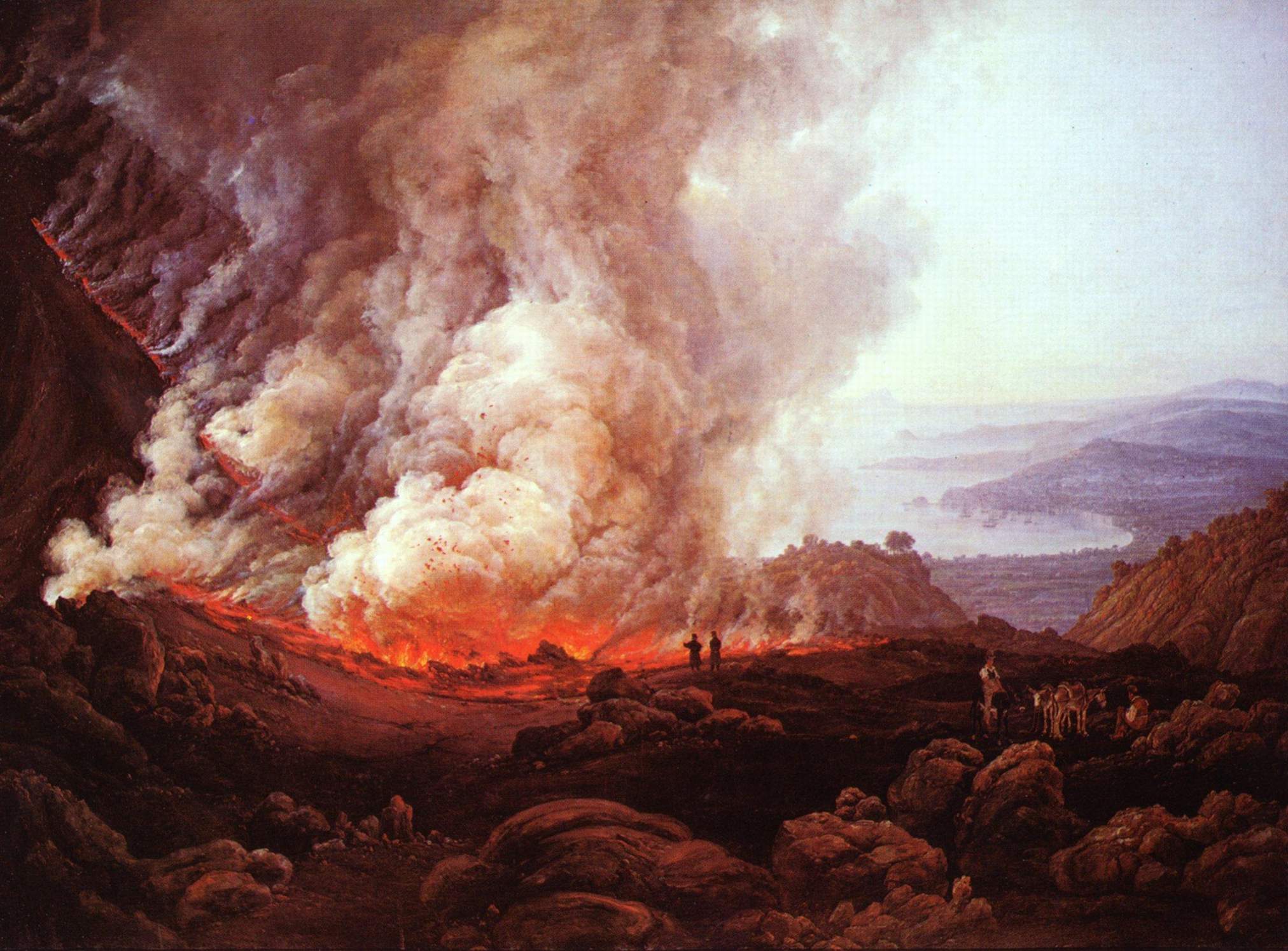 Johan Christian  Dahl - Vesuvius