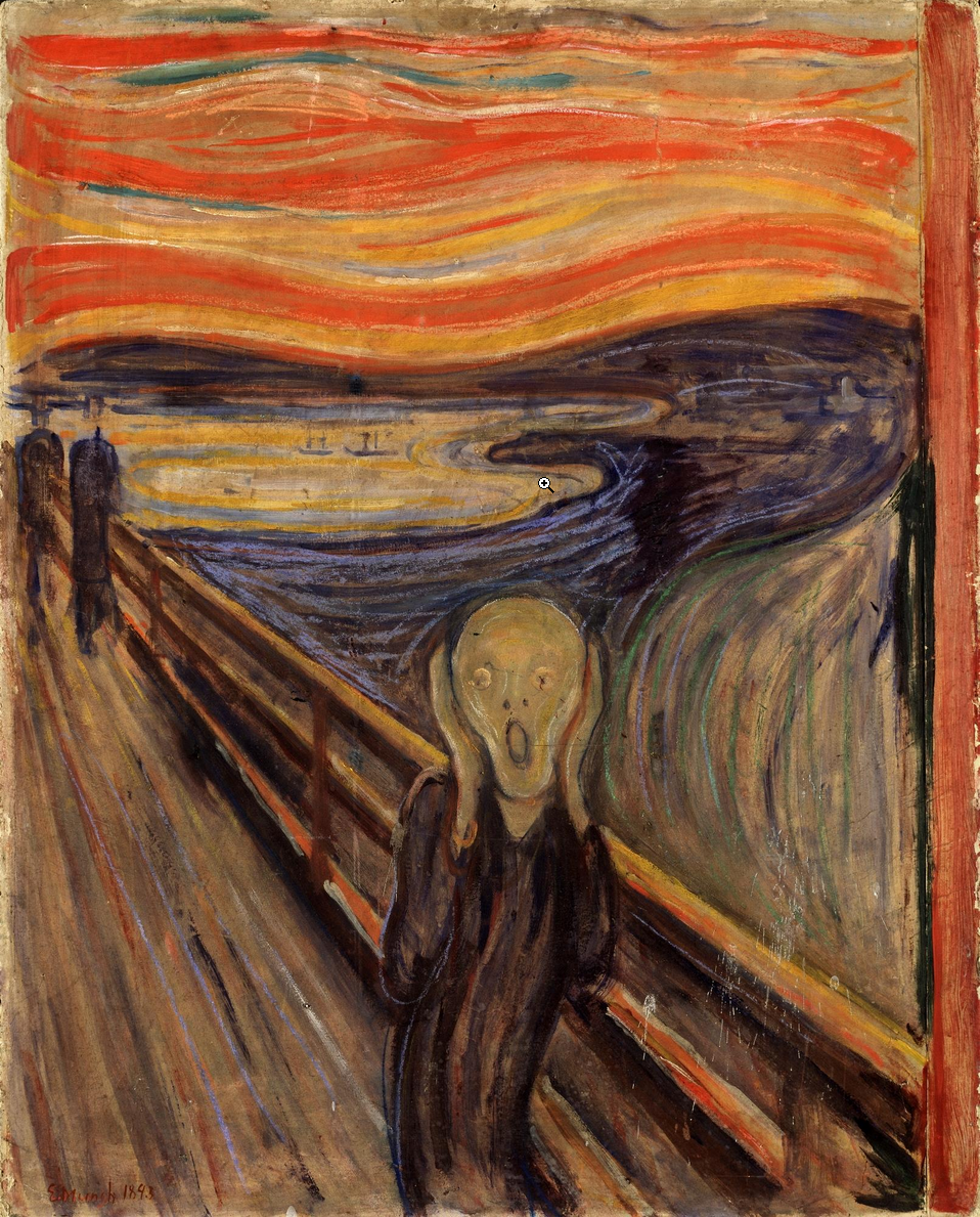 Edvard Munch - The Scream (1) - 1893