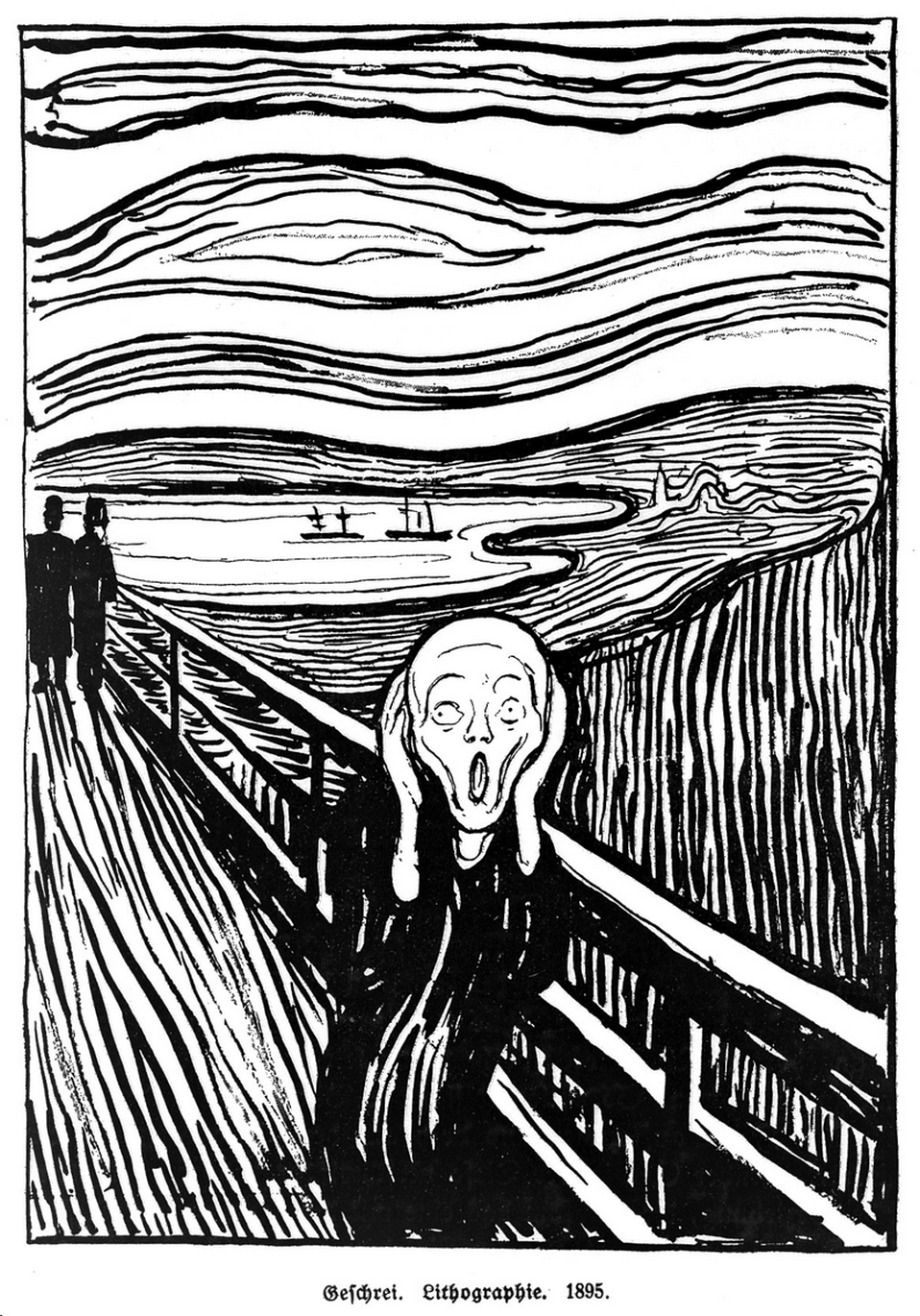 Edvard Munch - The Scream (3) - 1895