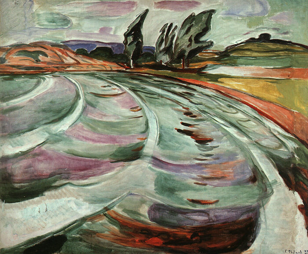 Edvard Munch - The Wave - 1921